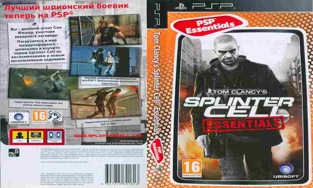 Игра Tom Clancy's Splinter Cell Essentials, Sony PSP, 178-37, Баград.рф